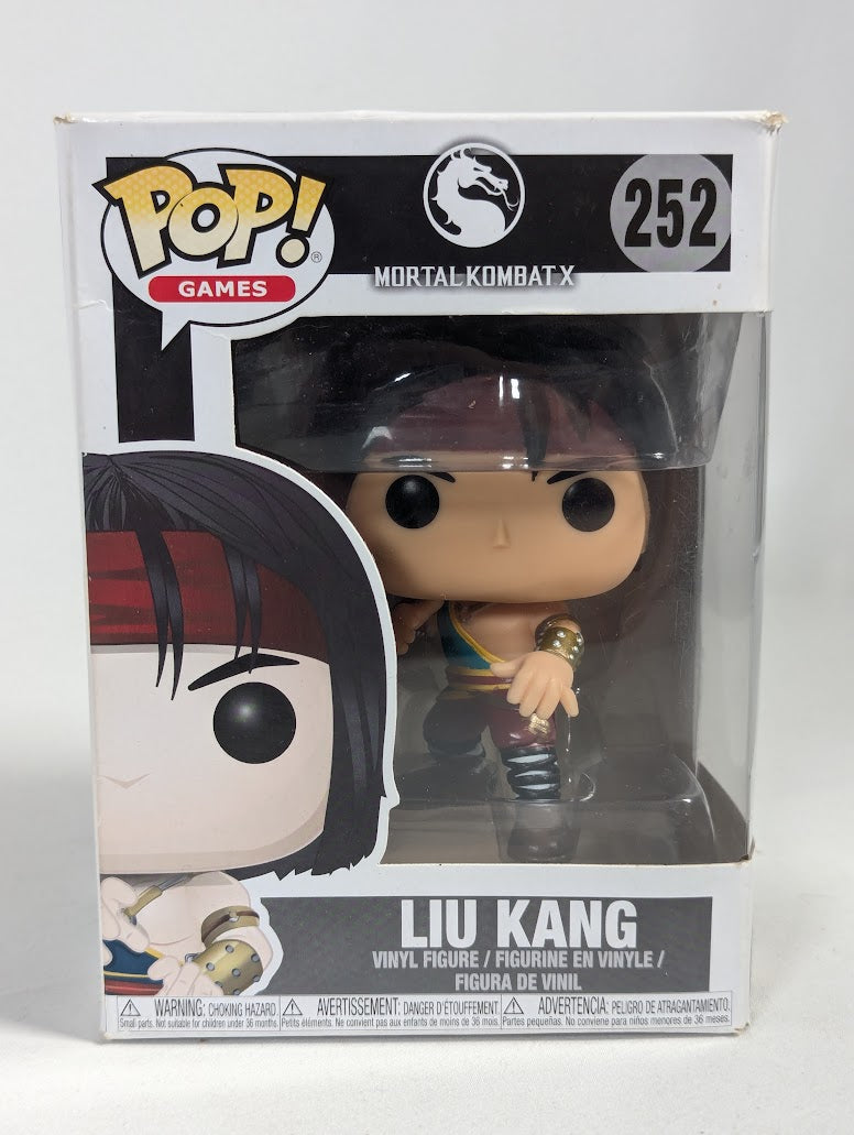 Mortal Kombat X Liu Kang Funko Pop! Vinyl Figure #252