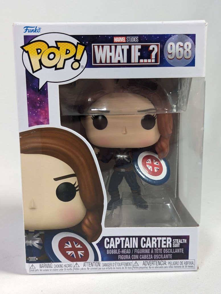 Marvel What If...? Captain Carter Stealth Suit Funko Pop! Vinyl Figure #968
