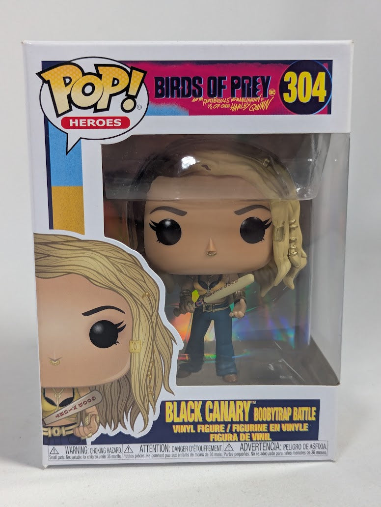 DC Comics Birds of Prey Black Canary Boobytrap Battle Funko Pop! Vinyl Figure #304