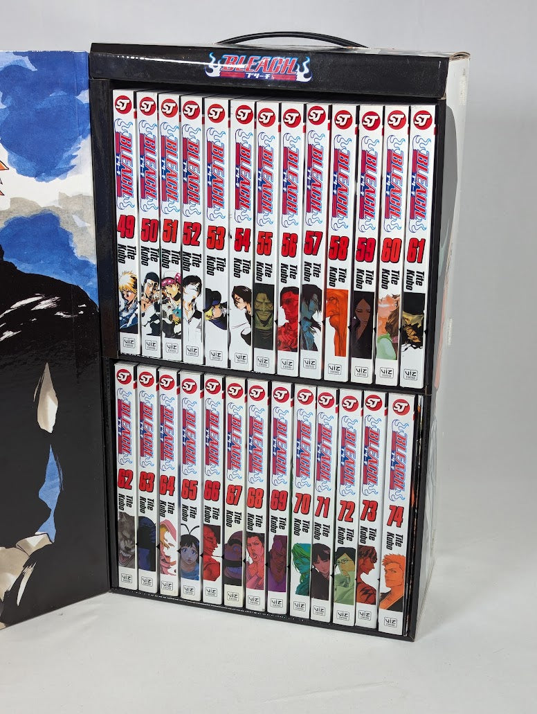 Bleach Volumes Box Set 3 Volumes 49 - 74 Manga Bundle