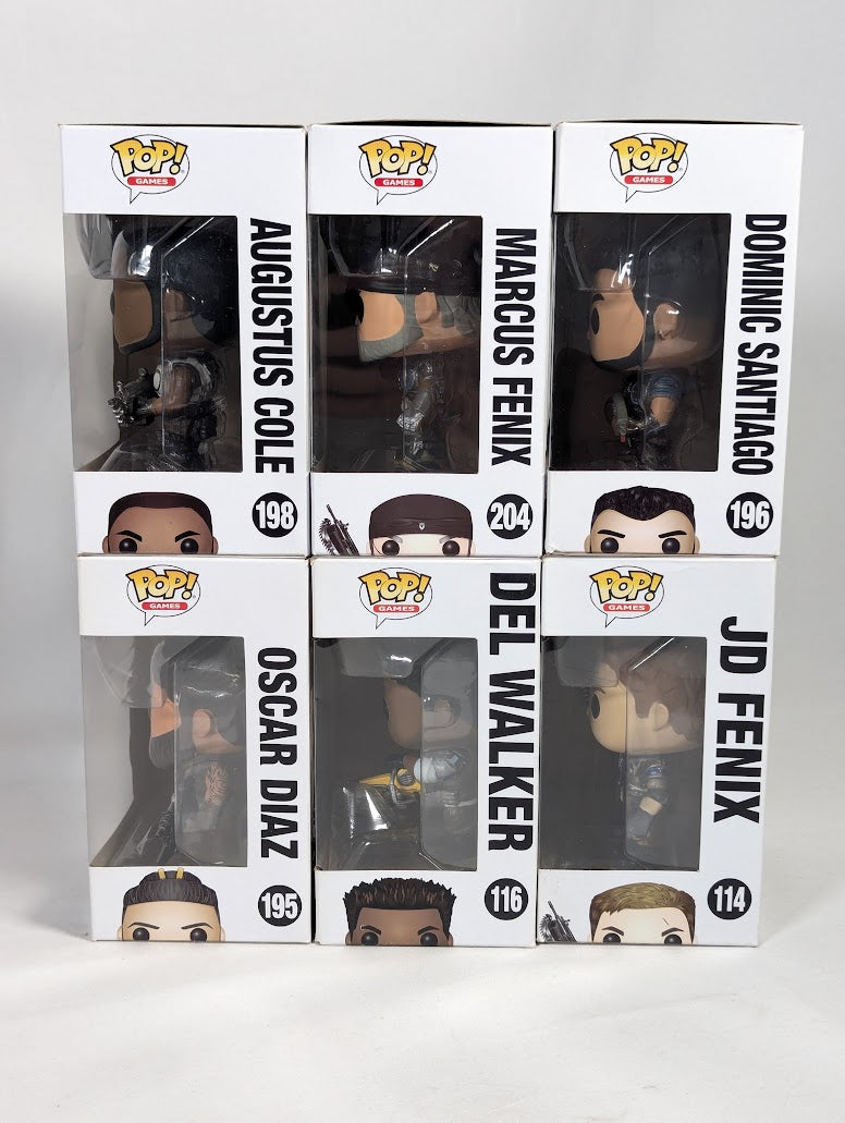 Gears of War Bundle of 6 Funko Pop! Vinyl Figures