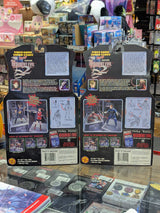 Resident Evil 2 Leon Kennedy & Claire Redfield Video Game Super Stars 1998 ToyBiz Action Figure Bundle