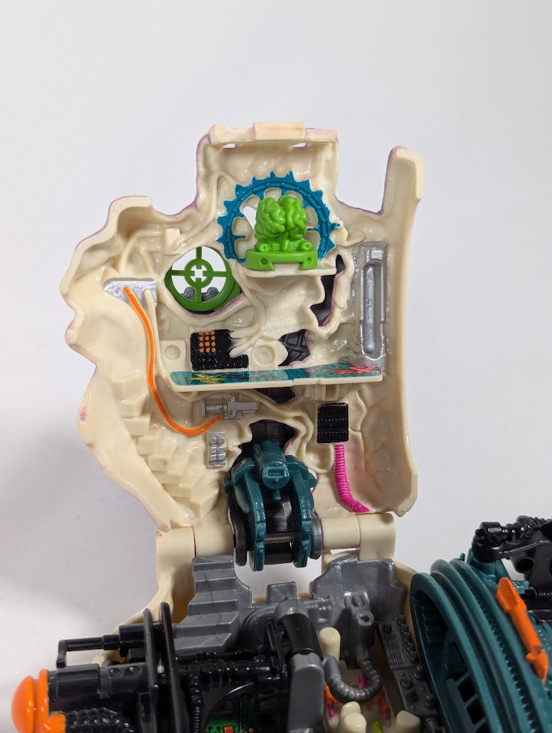 Mighty Max Bytes Cyberskull Cyro-Skull Doom Zone 1994 Bluebird Toys Pocket Playset