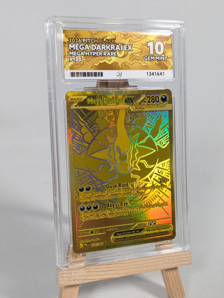 Pokemon Trading Card Game Mega Darkrai ex 120/084 Pitch Black ACE 10