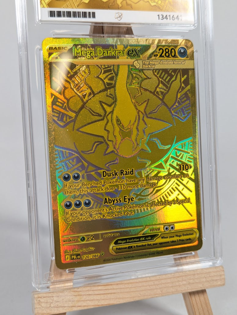 Pokemon Trading Card Game Mega Darkrai ex 120/084 Pitch Black ACE 10