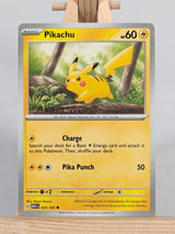 Pokemon Trading Card Game Pikachu 025/165 Pokemon 151 Poke Post 2023 Pokemon Together Stamped LP+