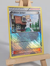 Pokemon Trading Card Game Professor Juniper 101/114 Black & White Base Set Pokemon Professor Stamp Reverse Holo LP+