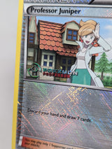 Pokemon Trading Card Game Professor Juniper 101/114 Black & White Base Set Pokemon Professor Stamp Reverse Holo LP+