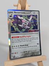 Pokemon Trading Card Game Revavroom 008 Scarlet & Violet Promo Staff Stamp LP+