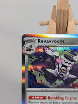 Pokemon Trading Card Game Revavroom 008 Scarlet & Violet Promo Staff Stamp LP+