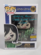 Black Clover Jack (2022 Winter Convention) Funko Pop! Vinyl Figure #1181 Signed by Justin Cook