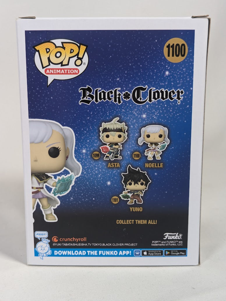 Black Clover Noelle Funko Pop! Vinyl Figure #1100 Signed by Jill Harris