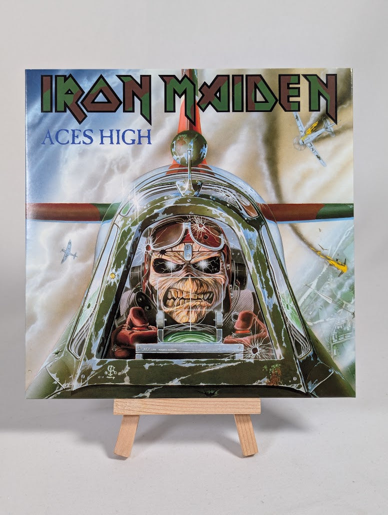 Iron Maiden Aces High 7" Vinyl Record (2014 Parlophone Reissue)