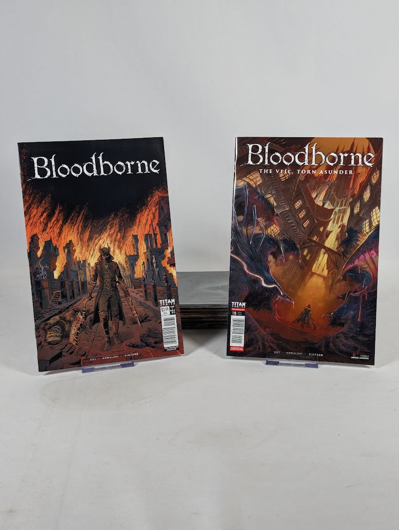 Bloodborne (2018) Issues 1 - 15 Comic Book Bundle (#1 Cover C Piotr Kowalski Variant)