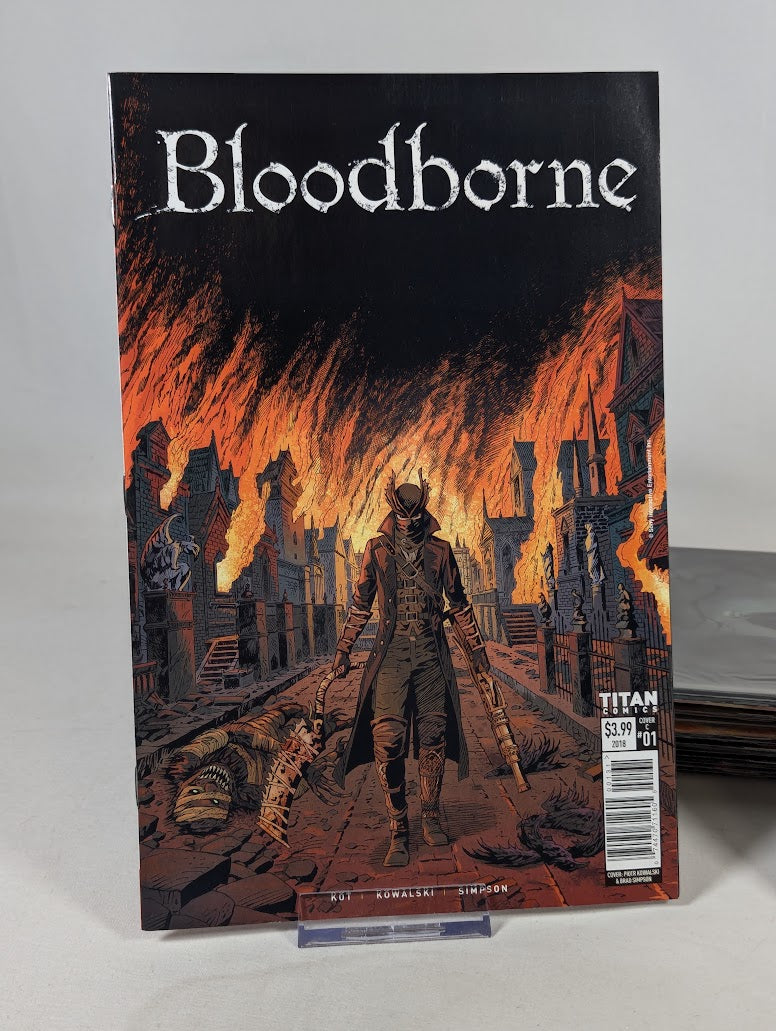 Bloodborne (2018) Issues 1 - 15 Comic Book Bundle (#1 Cover C Piotr Kowalski Variant)