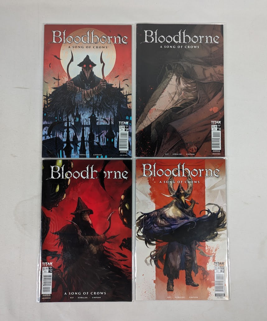 Bloodborne (2018) Issues 1 - 15 Comic Book Bundle (#1 Cover C Piotr Kowalski Variant)