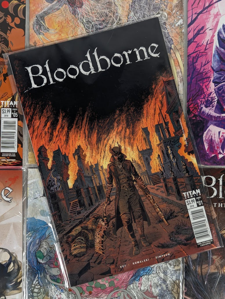Bloodborne (2018) Issues 1 - 15 Comic Book Bundle (#1 Cover C Piotr Kowalski Variant)