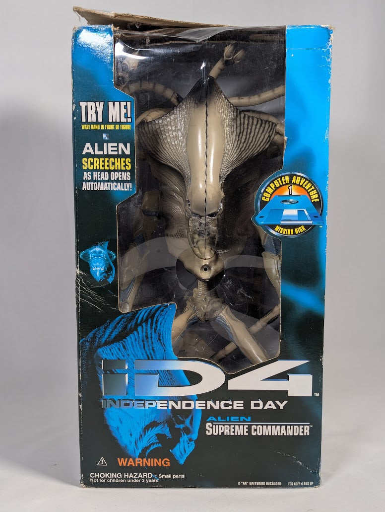 Independence Day Alien Supreme Commander 1996 Trendmasters 14" Action Figure