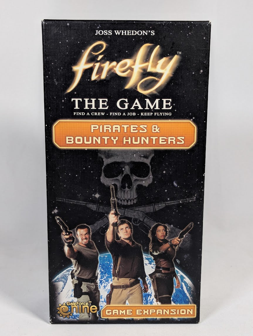 Firefly The Game & Pirates & Bounty Hunters Expansion GaleForce Online 2013 Board Game Bundle