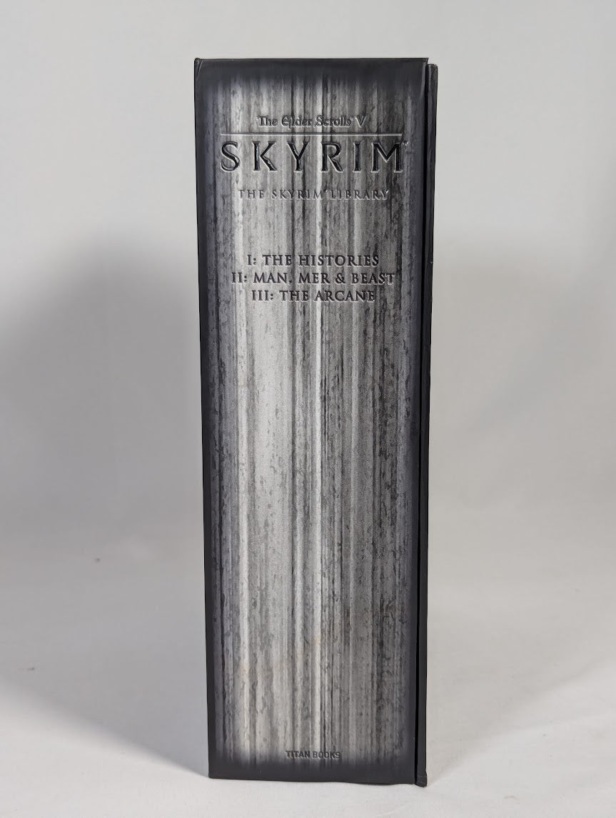 The Elder Scrolls V Skyrim The Skyrim Library Volumes 1, 2 & 3 Titan Books Box Set