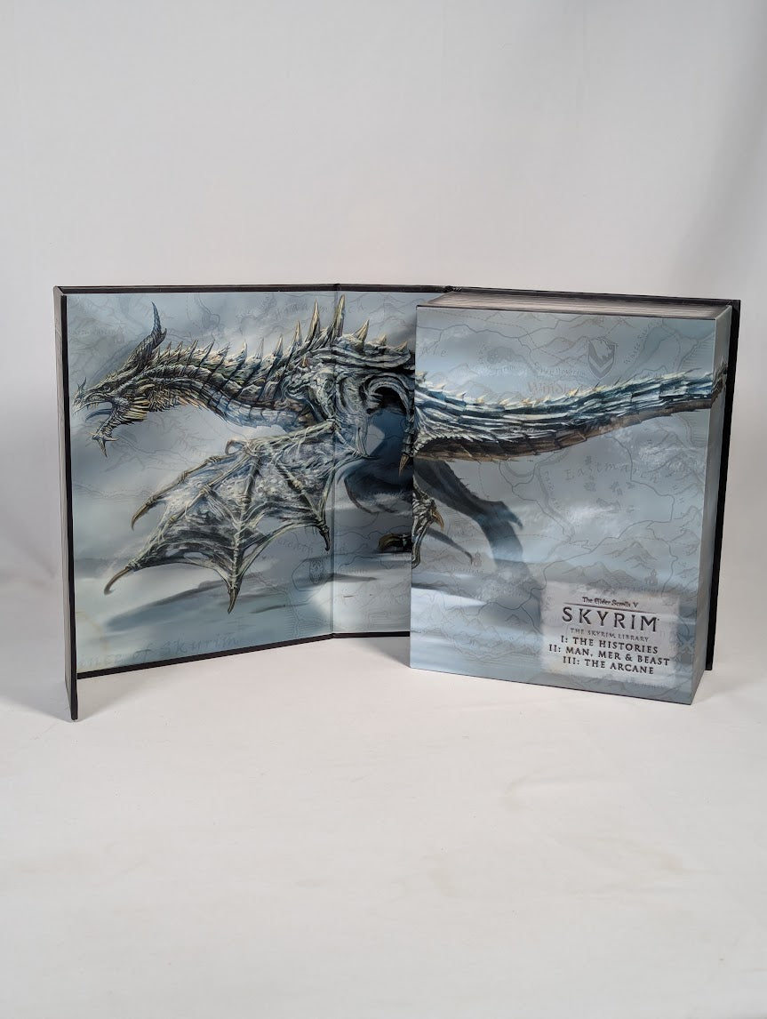The Elder Scrolls V Skyrim The Skyrim Library Volumes 1, 2 & 3 Titan Books Box Set