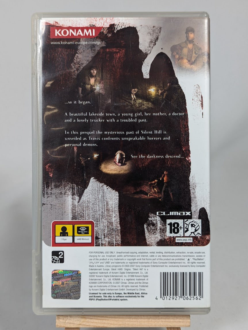 Silent Hill Origins PSP Video Game