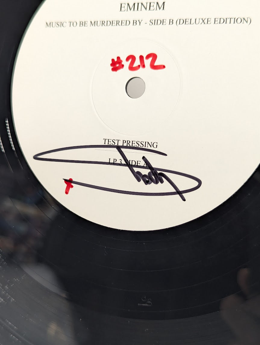 Eminem Music to be Murdered By Side B (Deluxe Edition) Test Pressing Signed by Eminem 212/400