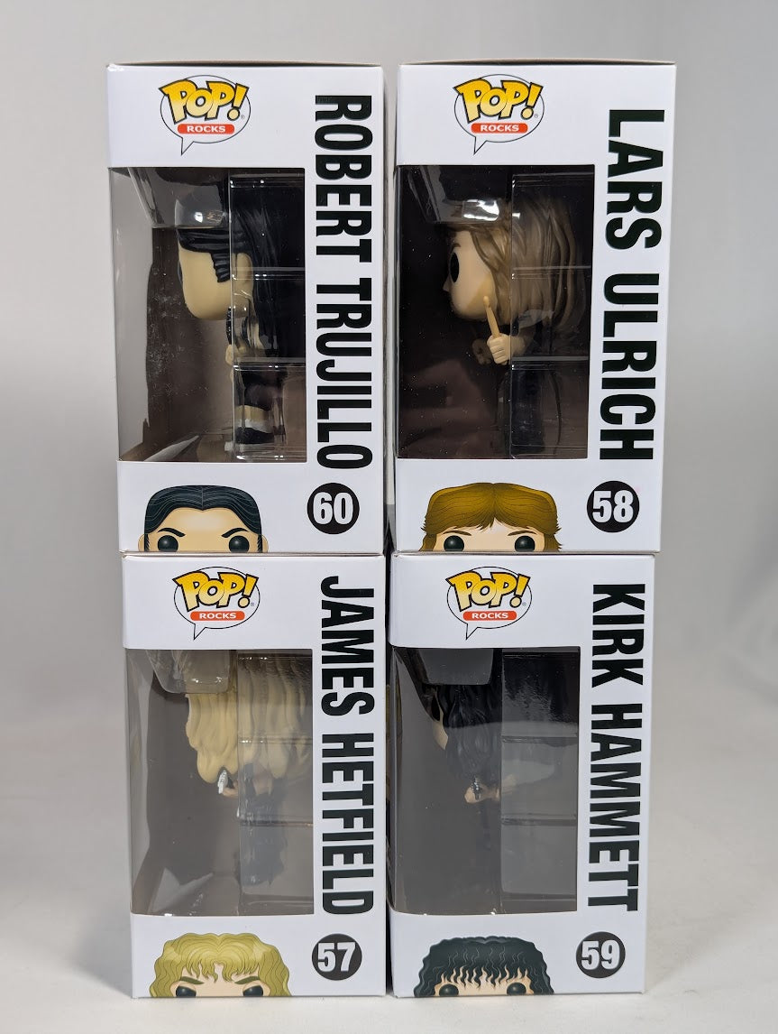 Metallica Bundle of 4 Funko Pop! Vinyl Figures