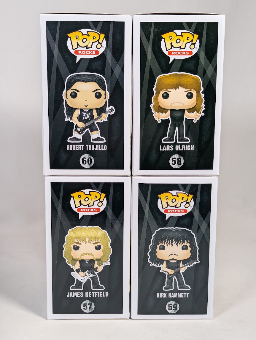 Metallica Bundle of 4 Funko Pop! Vinyl Figures