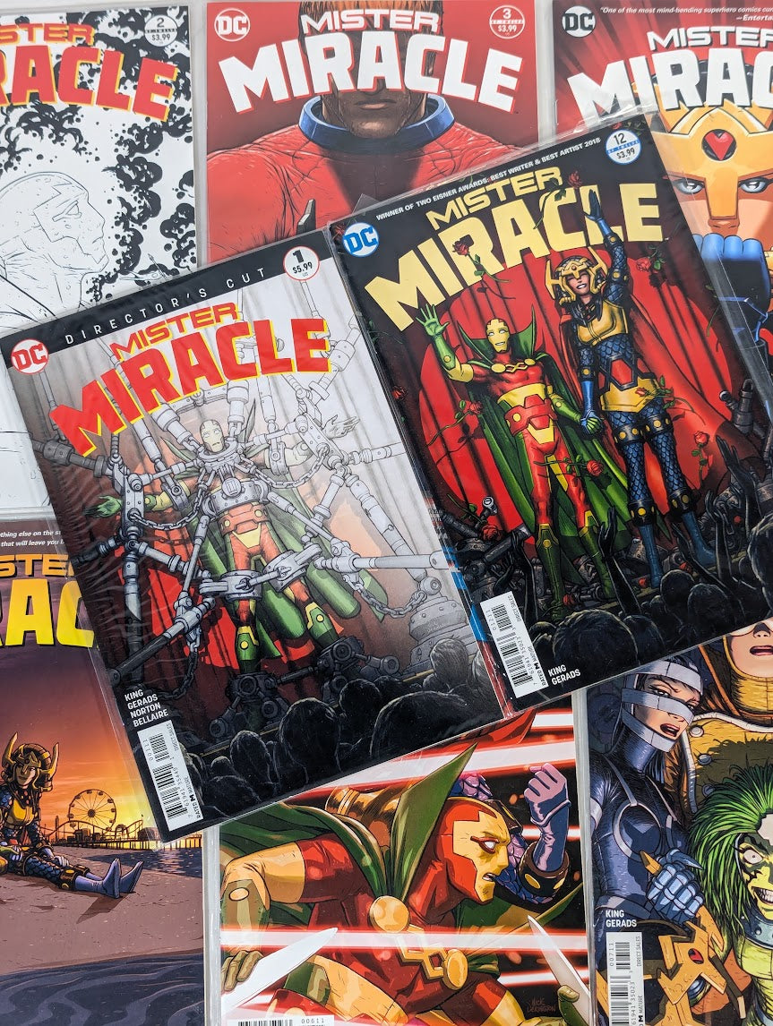 DC Comics Mister Miracle (2017) Issues 1 - 12 Comic Book Bundle