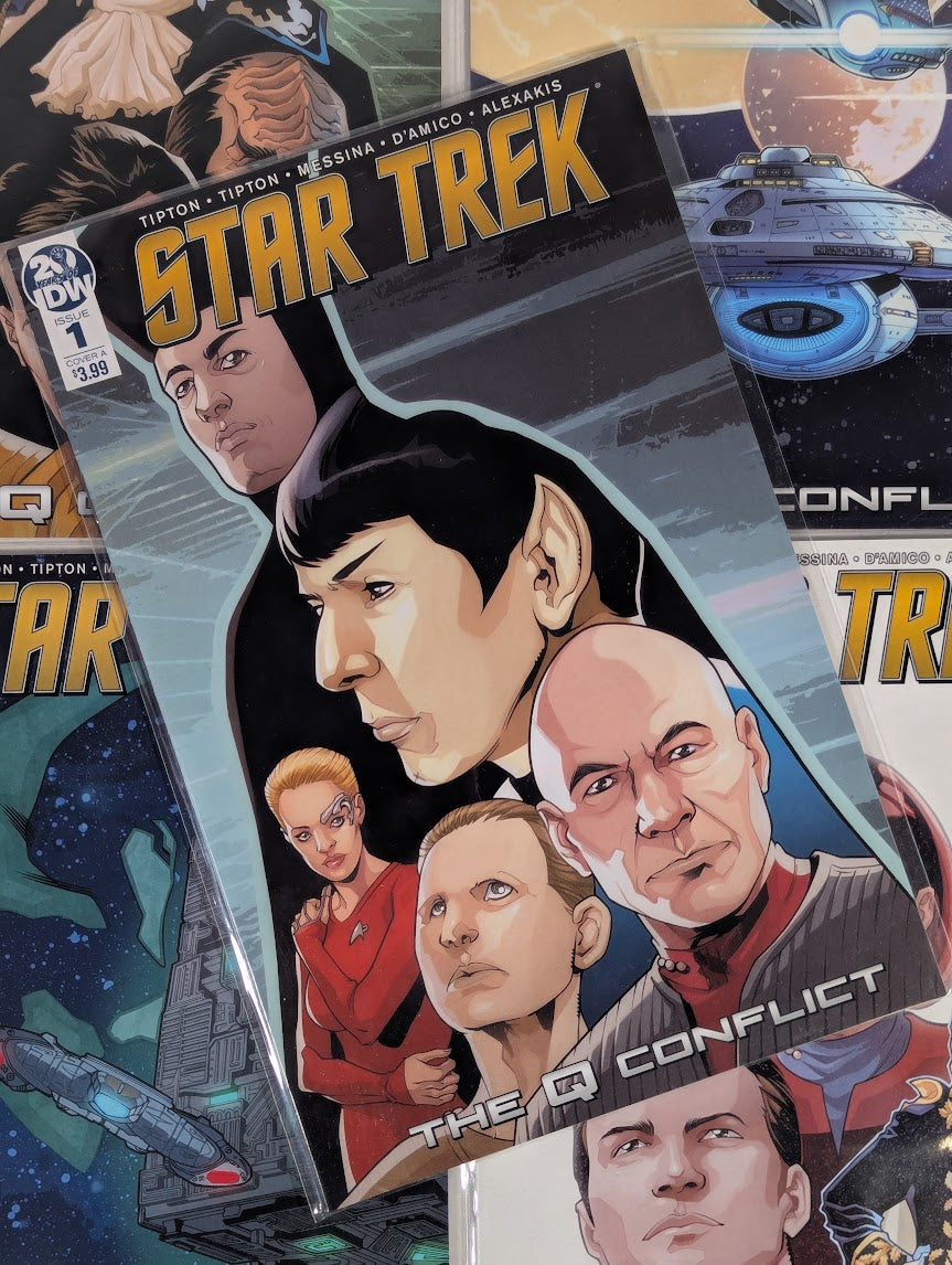 Star Trek The Q Conflict (2019) Issues 1 - 6 Comic Book Bundle