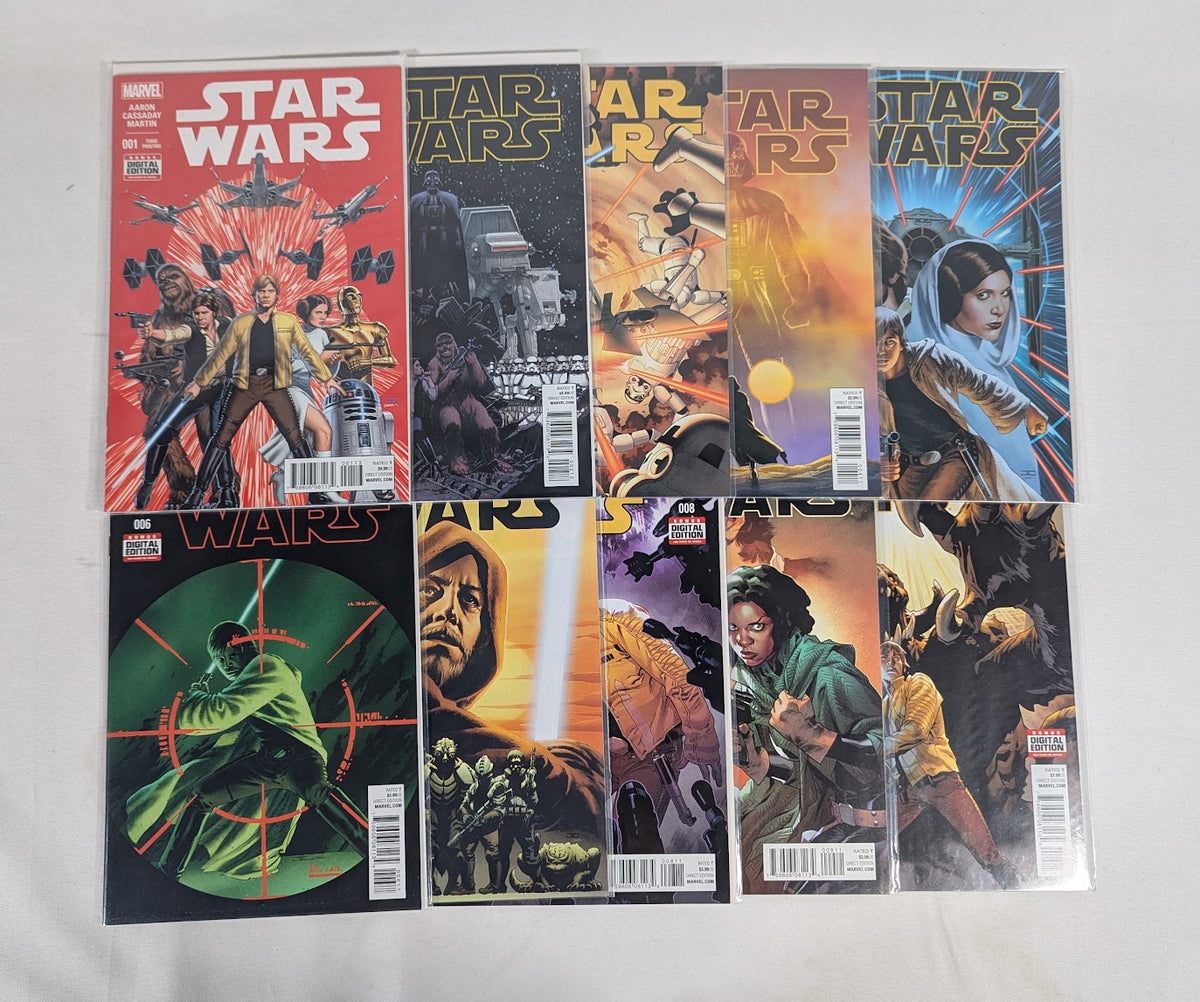 Star Wars (2015) Issues 1 - 65 (Missing 11, 15, 16, 22, 23, 45 & 46) Comic Book Bundle