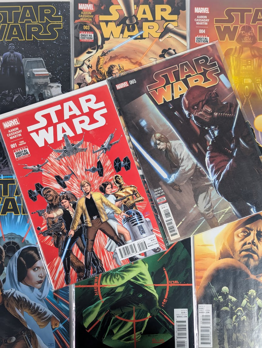 Star Wars (2015) Issues 1 - 65 (Missing 11, 15, 16, 22, 23, 45 & 46) Comic Book Bundle