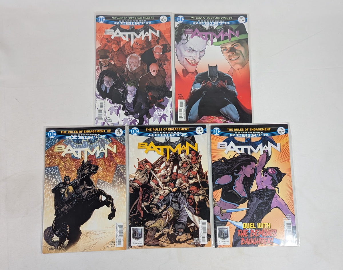 DC Comics Batman (2016) 11 - 35 Comic Book Bundle