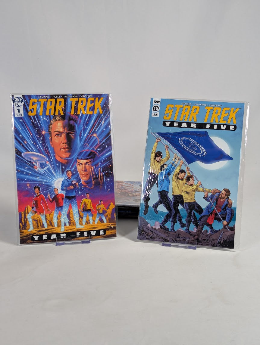 Star Trek Year Five (2019) Issues 1 - 15 Comic Book Bundle