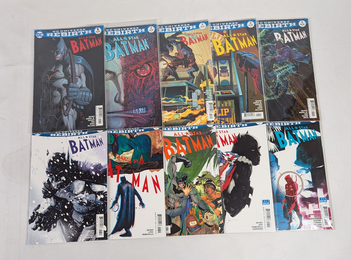 DC Comics All Star Batman (2016) Issues 1 - 14 Comic Book Bundle