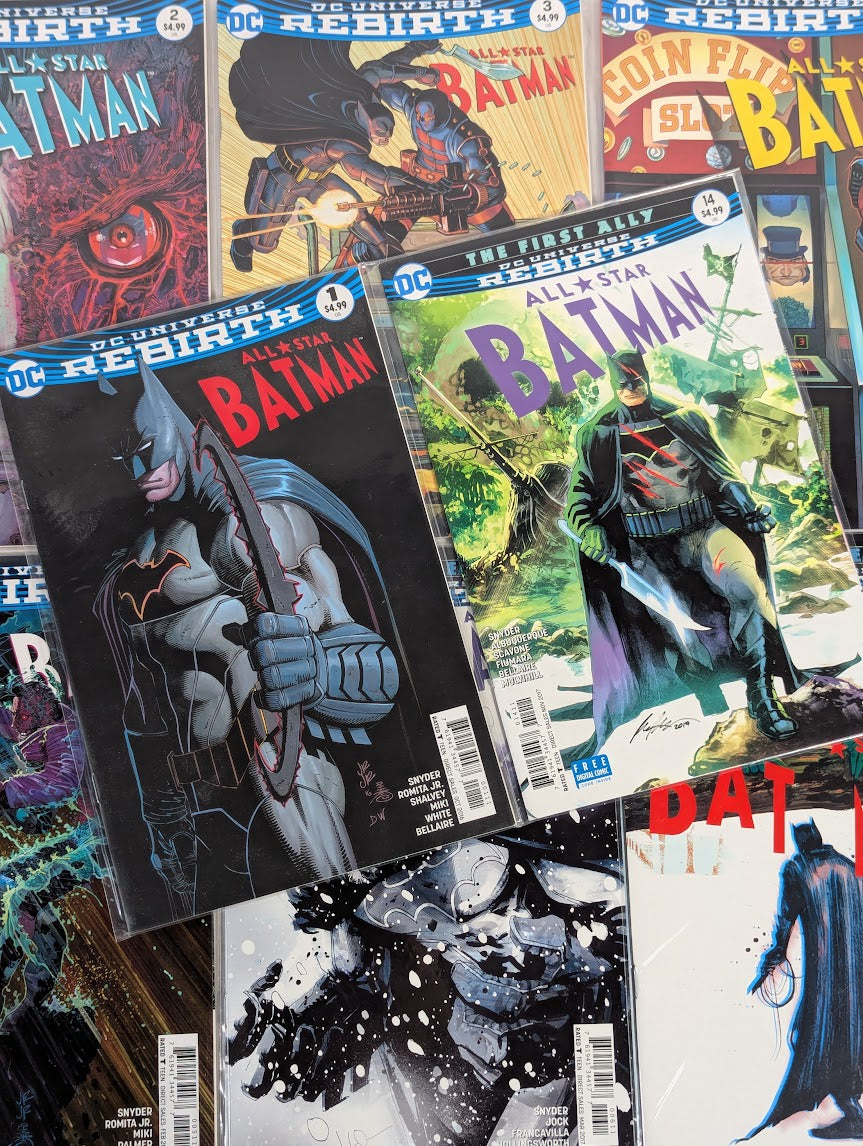 DC Comics All Star Batman (2016) Issues 1 - 14 Comic Book Bundle