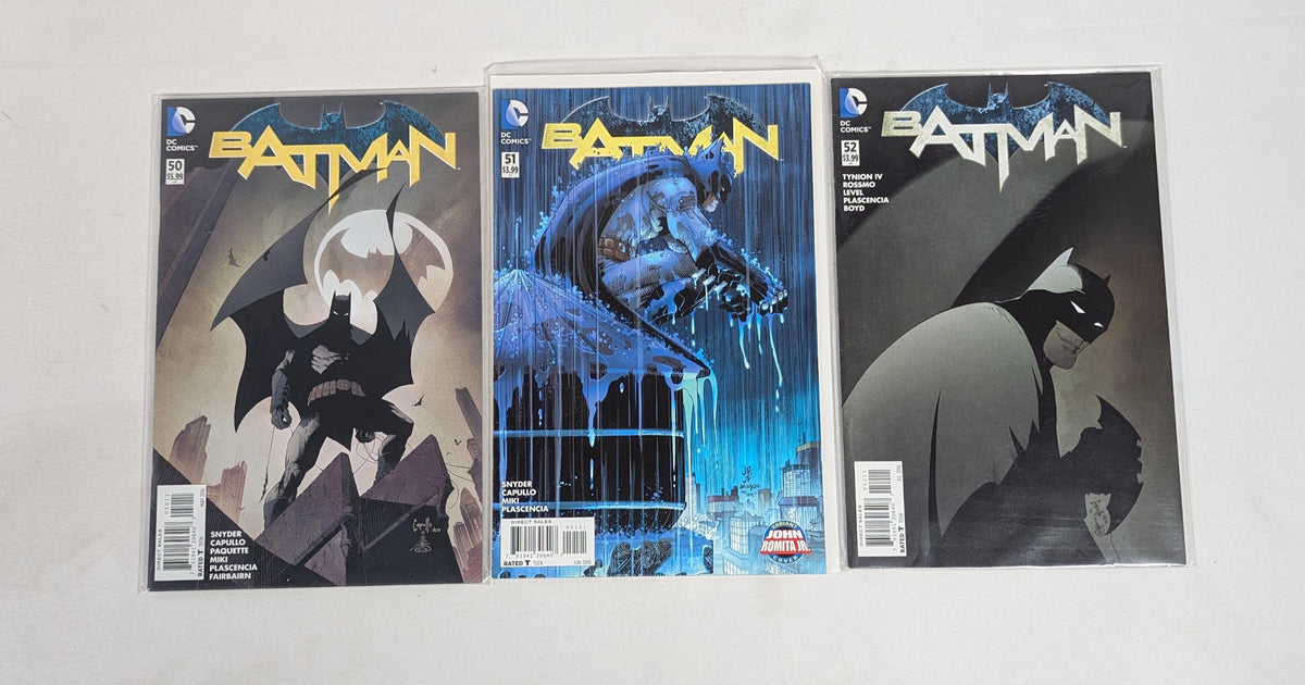 DC Comics Batman (2011) Issues 14 - 52 (Missing 26, 27, 28, 37, 40, 43) Comic Book Bundle