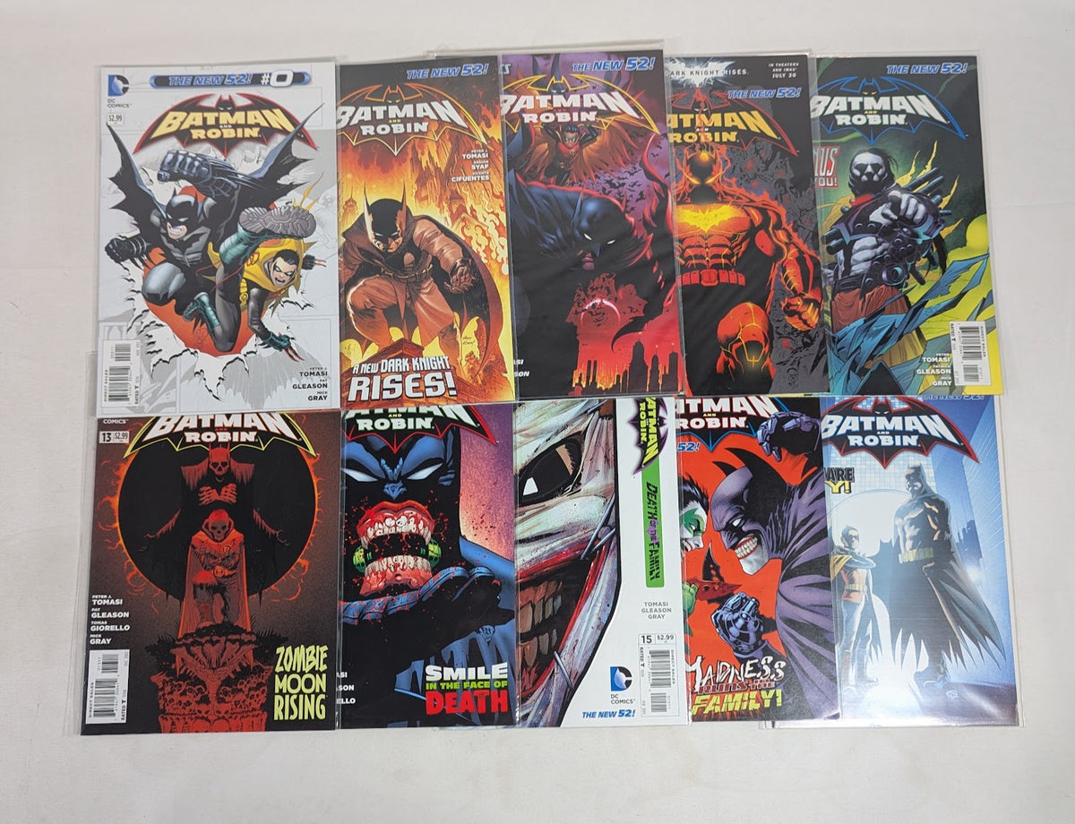 DC Comics Batman and Robin (2011) Issues 0 - 39 (Missing 2 - 9 and 25 - 28) Comic Book Bundle
