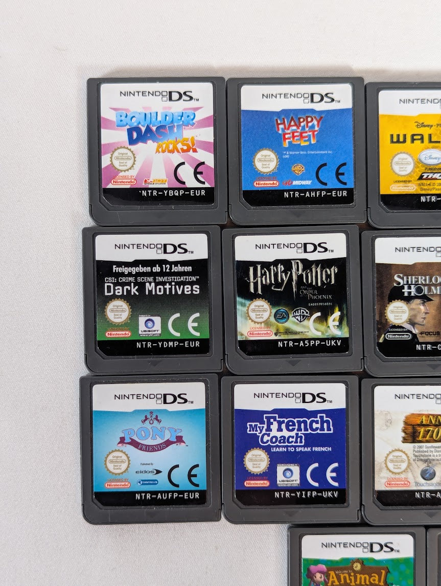 Nintendo DS Bundle of 23 Video Games (Cartridges Only)