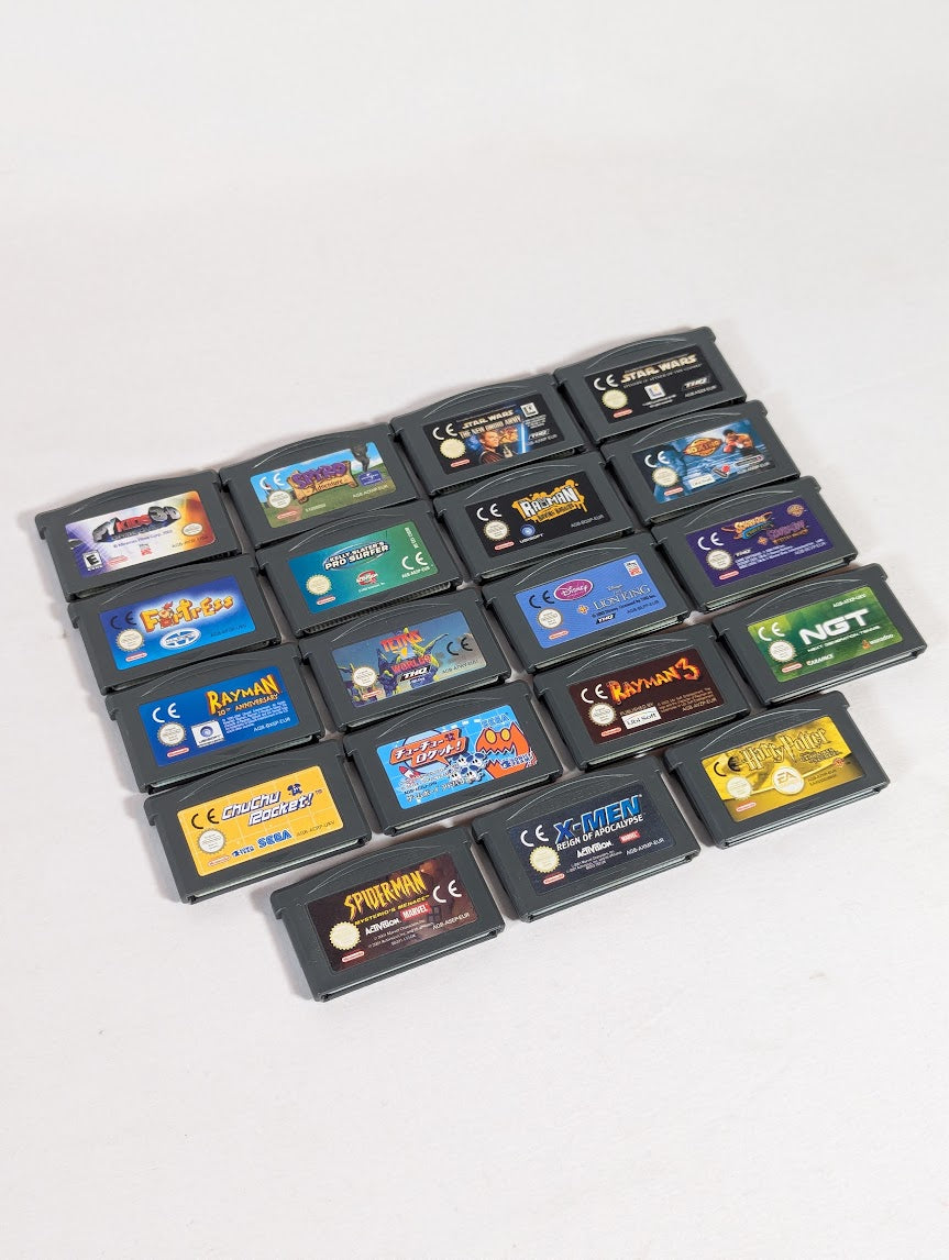 Game Boy Advance Bundle of 19 Video Games (Cartridges Only)