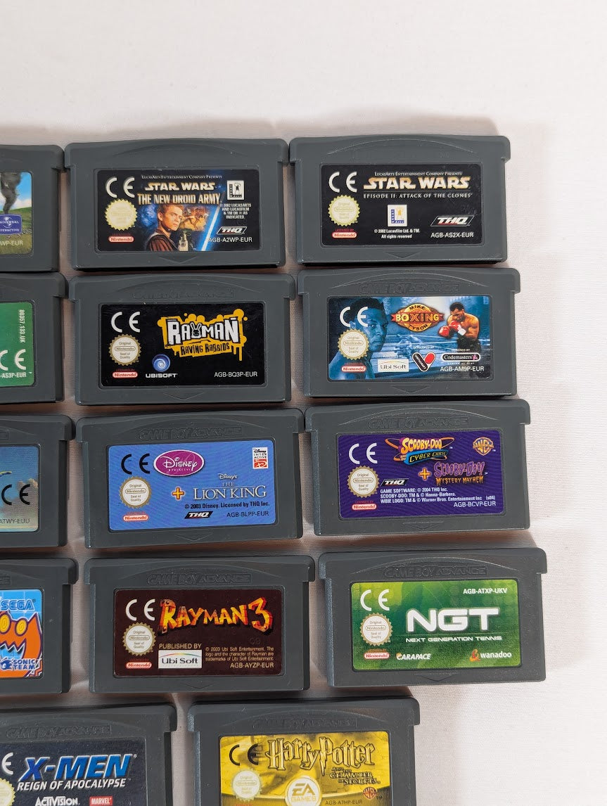 Game Boy Advance Bundle of 19 Video Games (Cartridges Only)
