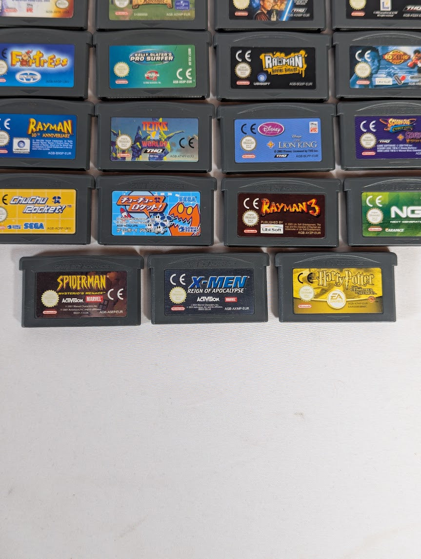 Game Boy Advance Bundle of 19 Video Games (Cartridges Only)