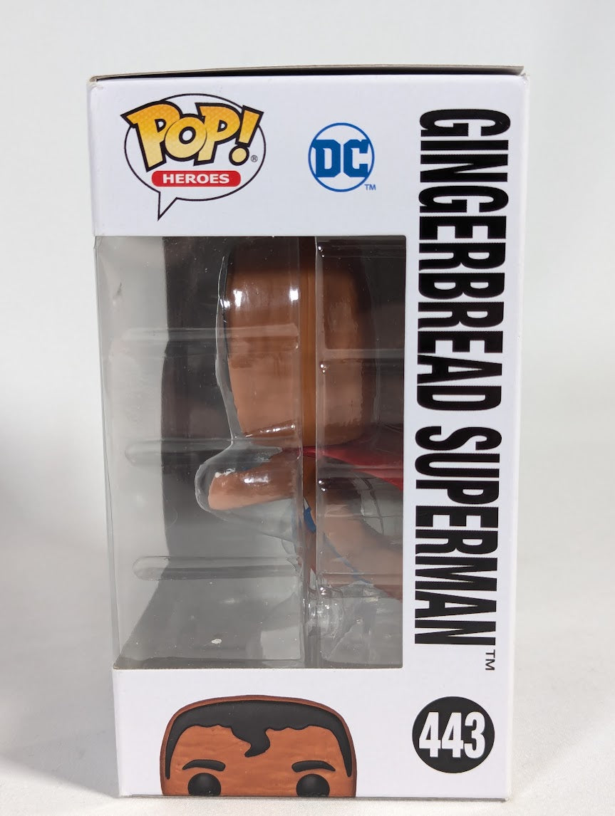 DC Comics Gingerbread Superman Funko Pop! Vinyl Figure #443