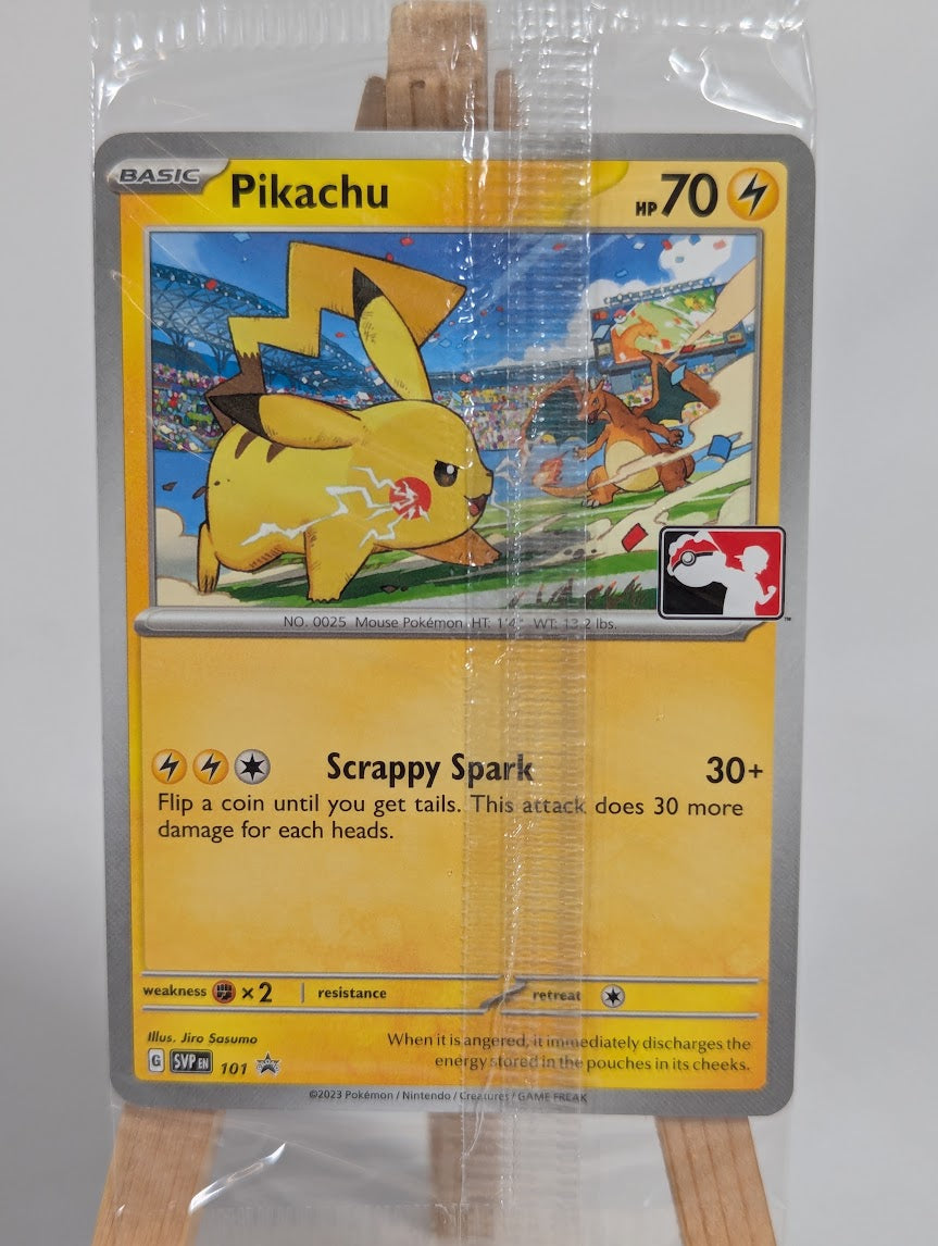 Pokemon Trading Card Game Pikachu 101 (Play! Stamp) (Sealed) NM