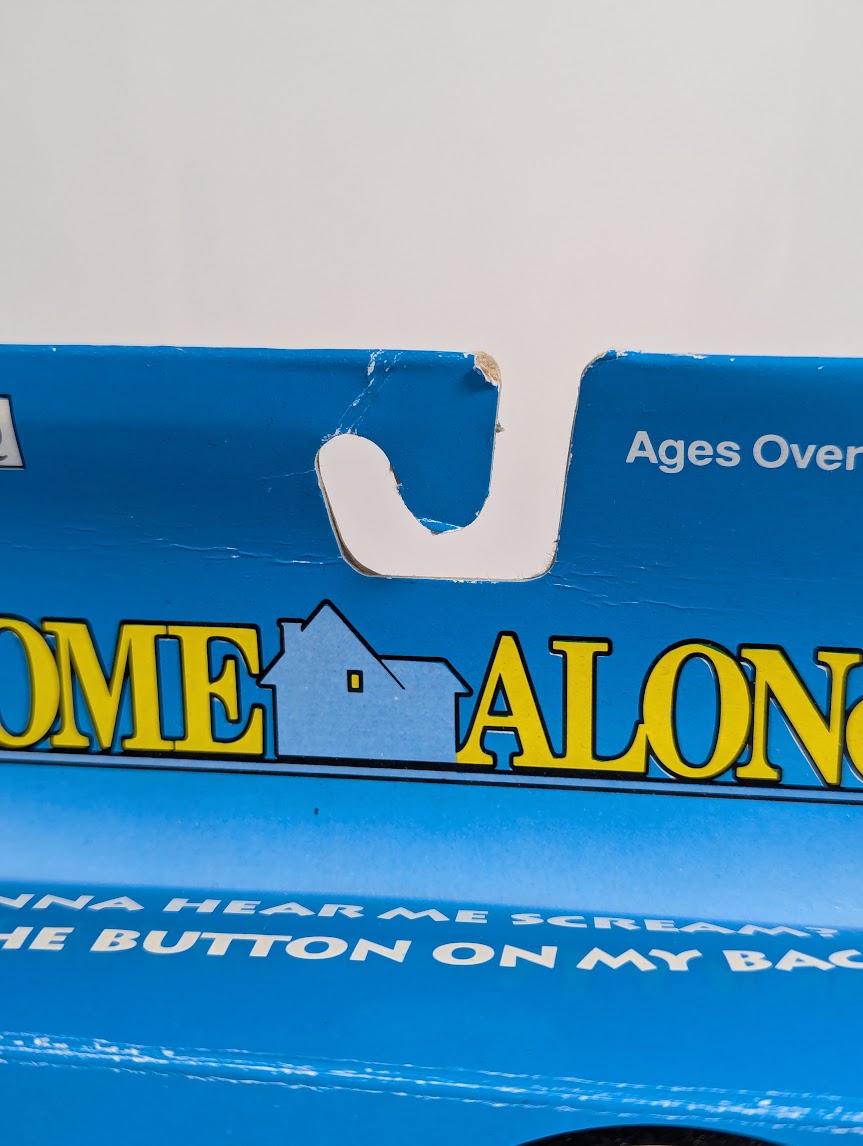 Home Alone Screaming Kevin 1991 THQ Action Figure
