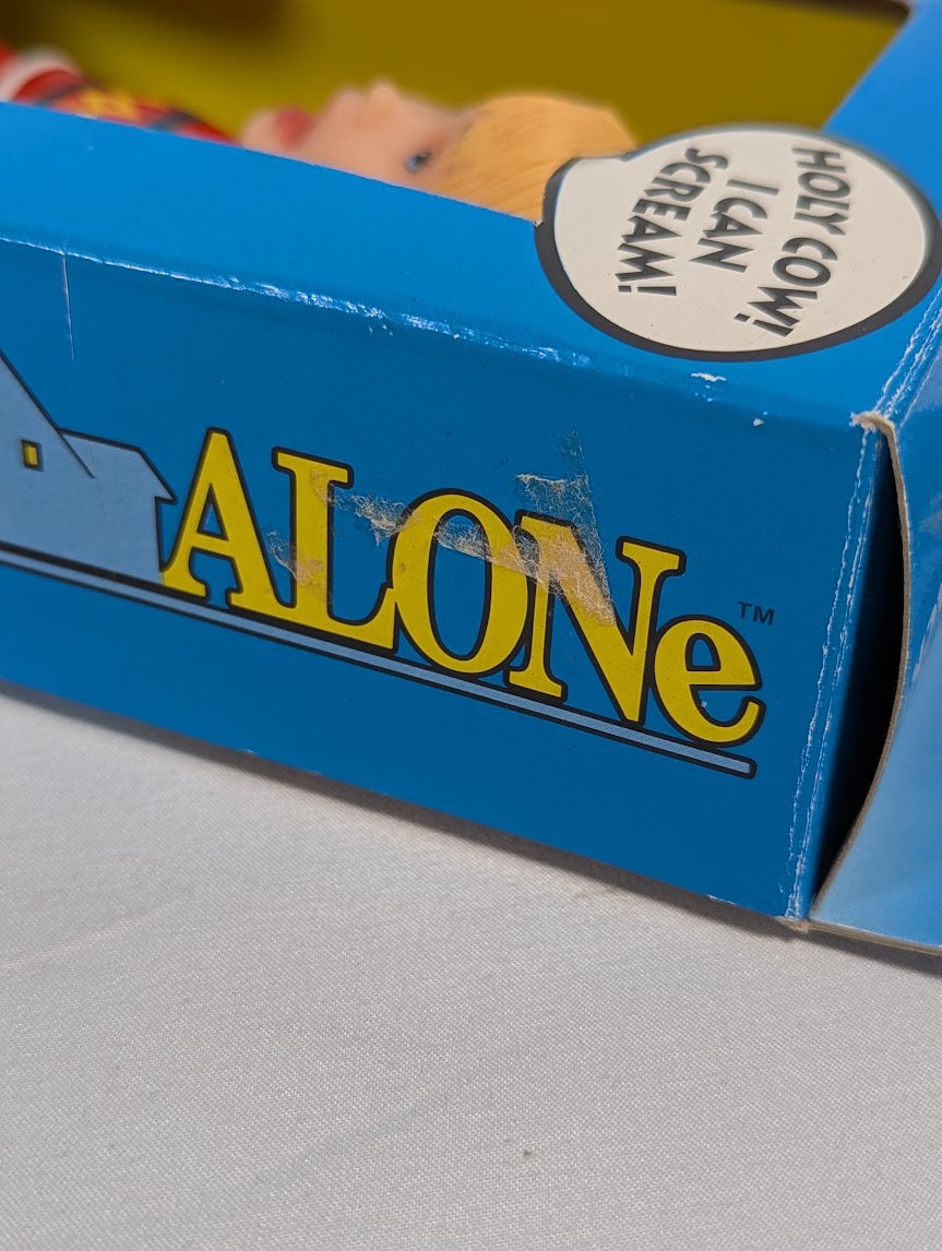 Home Alone Screaming Kevin 1991 THQ Action Figure