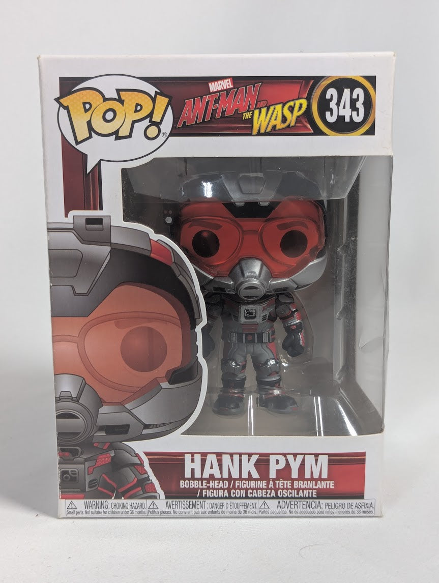 Marvel Ant-Man and the Wasp Hank Pym Funko Pop! Vinyl Figure #343
