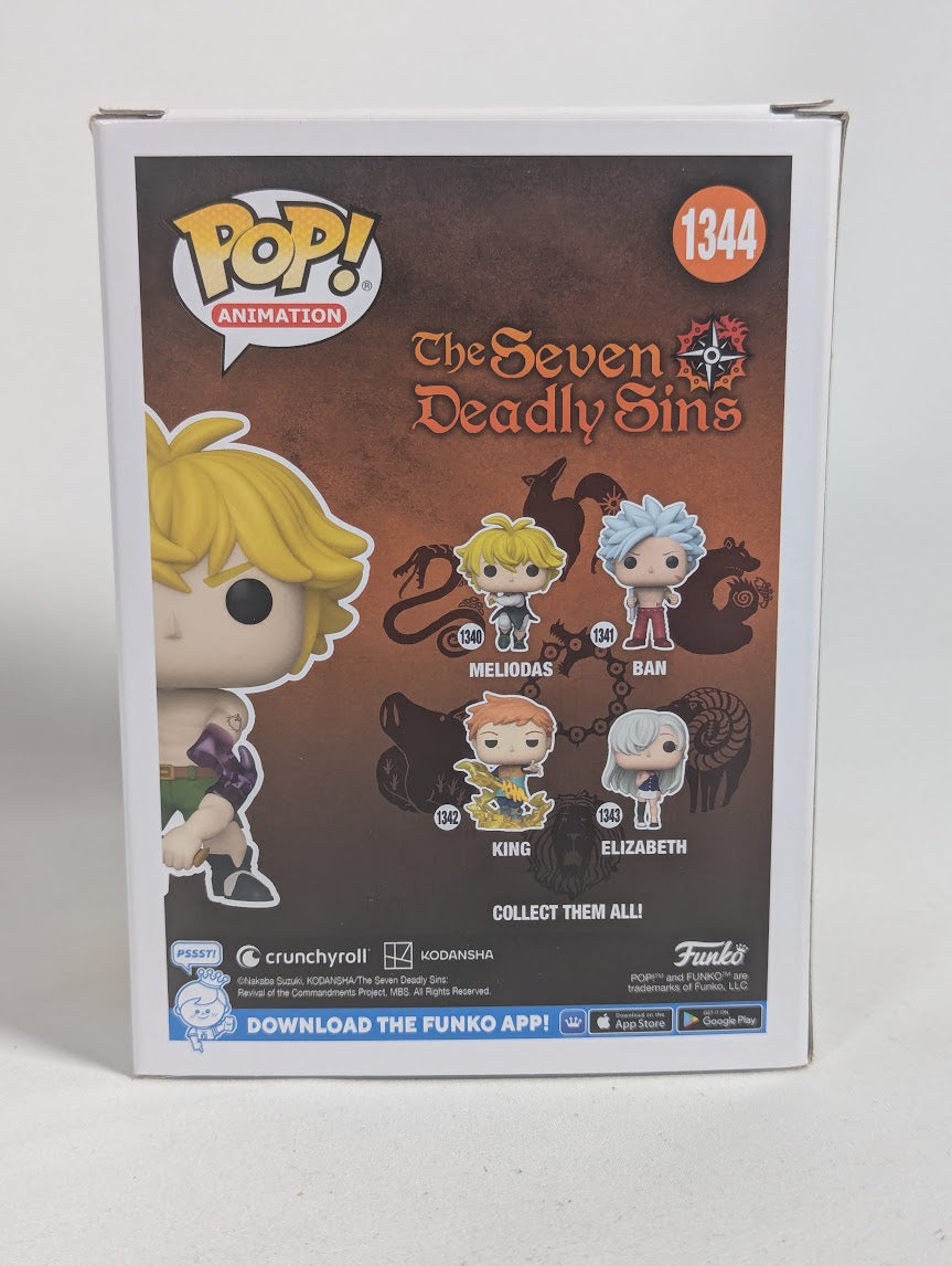 The Seven Deadly Sins Meliodas (Special Edition) Funko Pop! Vinyl Figure #1344