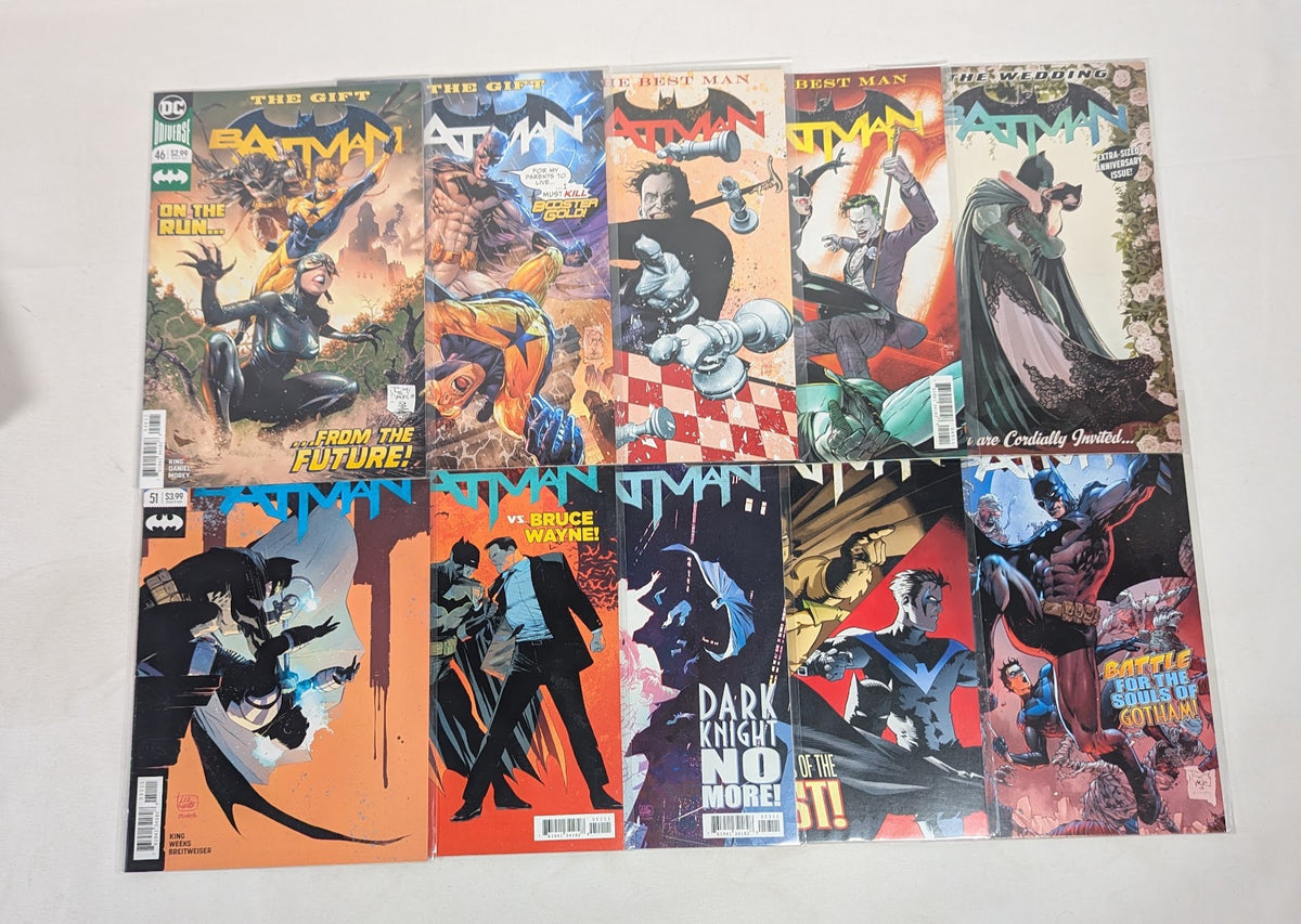DC Comics Batman (2016) Issues 36 - 74 Comic Book Bundle